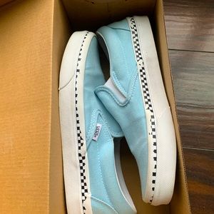 🔥Vans Slip On ‘Blue Check Foxing’🔥
